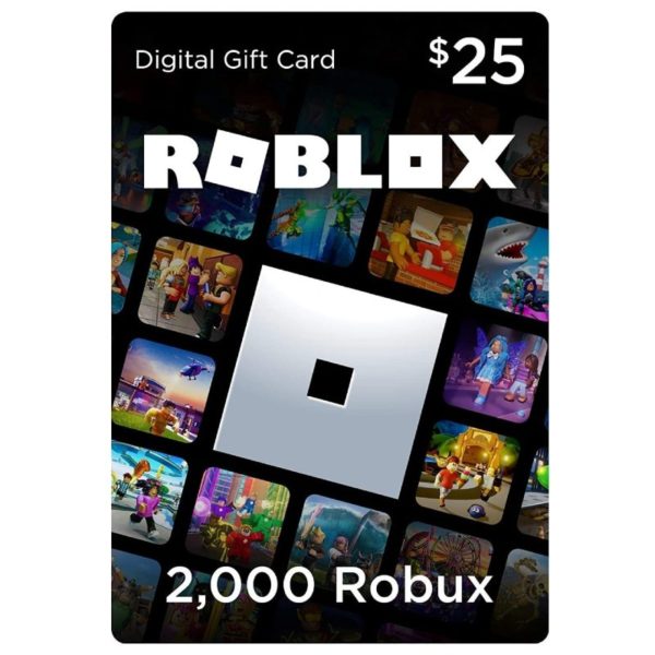 25 roblox gift card
