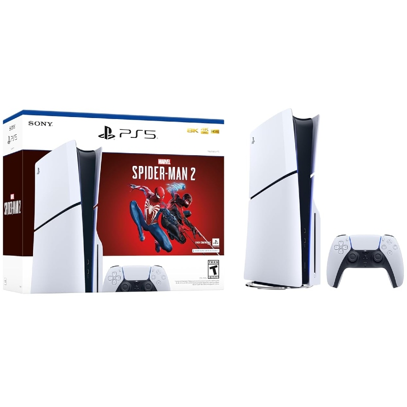 Playstation 5 Spiderman Skin Vinyl Sticker Dustproof Anti-Scratch Decal  Cover for PS5 Disc Version Console and Dualsense 5 Controllers - Miles  Morales Edition : Videojuegos 