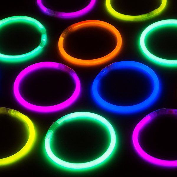 8” Bulk Glow Sticks Party Pack 4