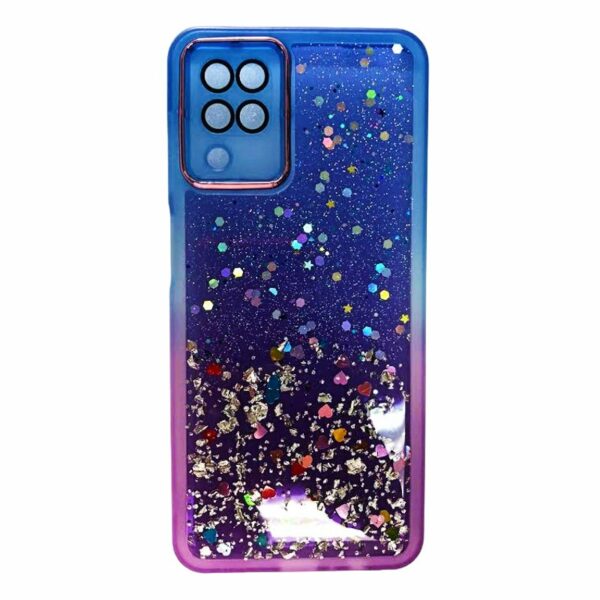 A12 glitter phone case
