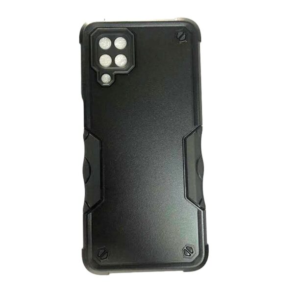 A12 plain black phone case