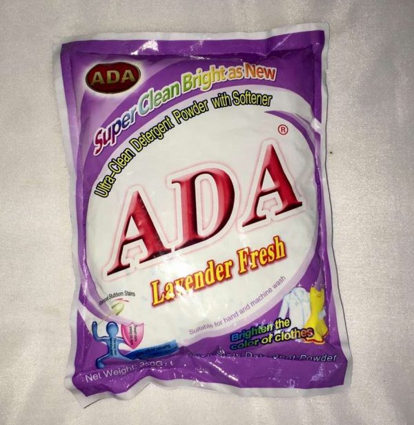 ADA Lavender Fresh Ultra Clean Detergent Powder with Softener 350g 1