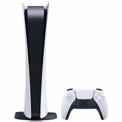  Auarte 2023 Vertical Stand for PS5 Slim Console Disc and  Digital with Screw, Base Stand Replacement for Playstation 5 Slim Console,  White : Video Games