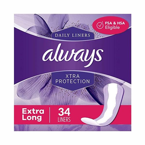 Always Daily Liners Xtra Protection 34 liners 1