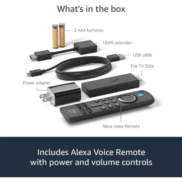 Amazon Fire TV Stick Streaming Media Player with Alexa Voice Remote 3