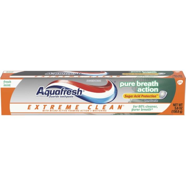 Aquafresh Fluoride Toothpaste Pure Breath Action 158.8g