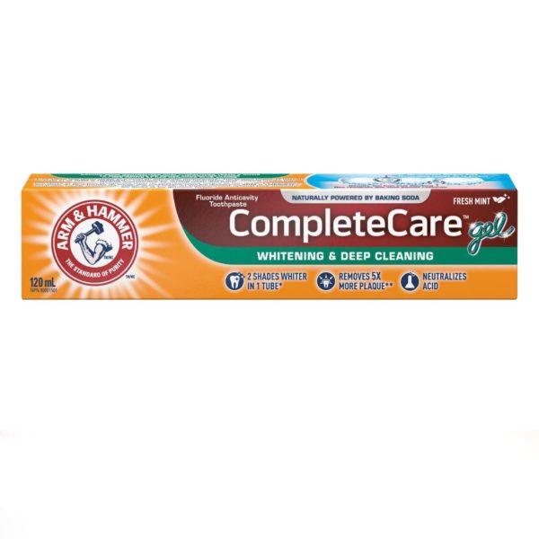 Arm Hammer Complete Care Gel Whitening Deep Cleaning 120ml