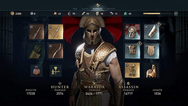 Assassins Creed Odyssey PS4 selection