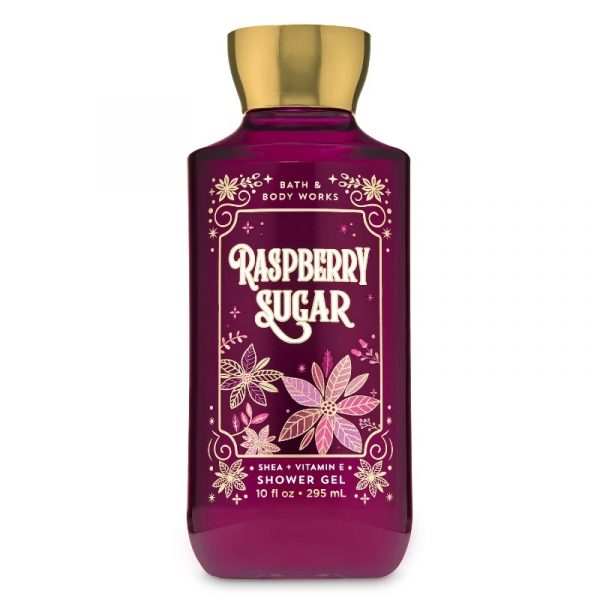 Bath Body Works Shower Gel 10 fl.oz . Raspberry Sugar