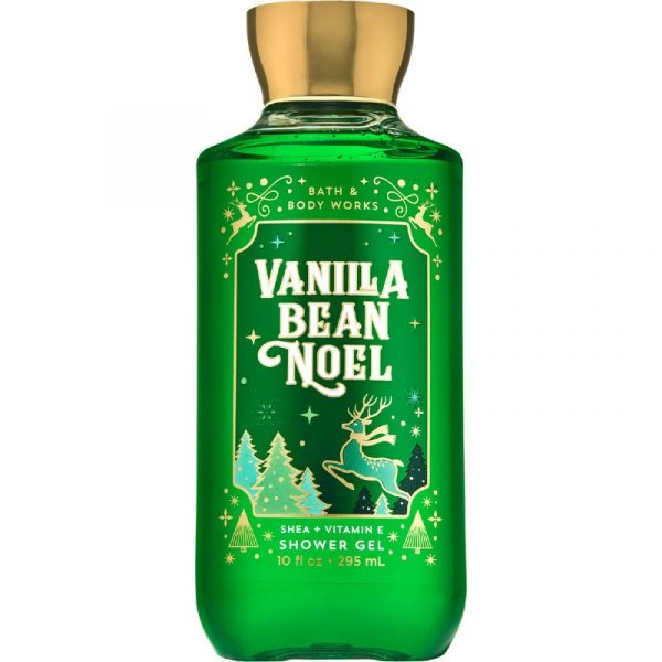 Bath Body Works Shower Gel 10 fl.oz .Vanilla Bean Noel 1