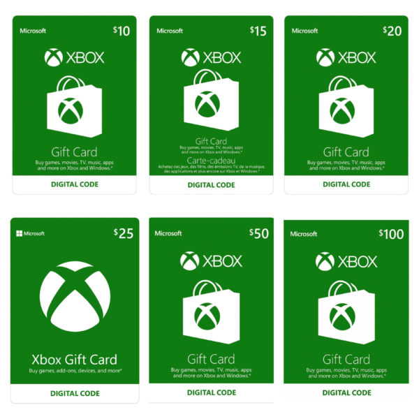 $15 Xbox Gift Card - [Digital Code] : : Everything Else