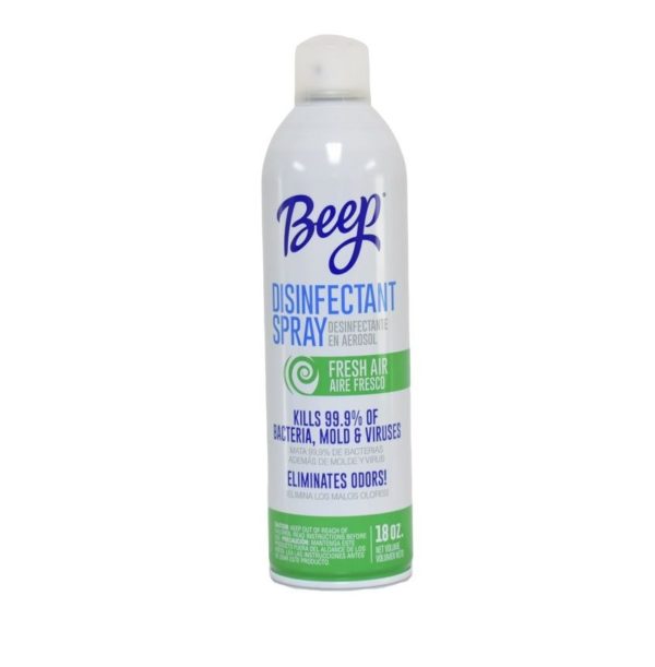 Beep Disinfectant Spray Fresh Air 18oz. 1