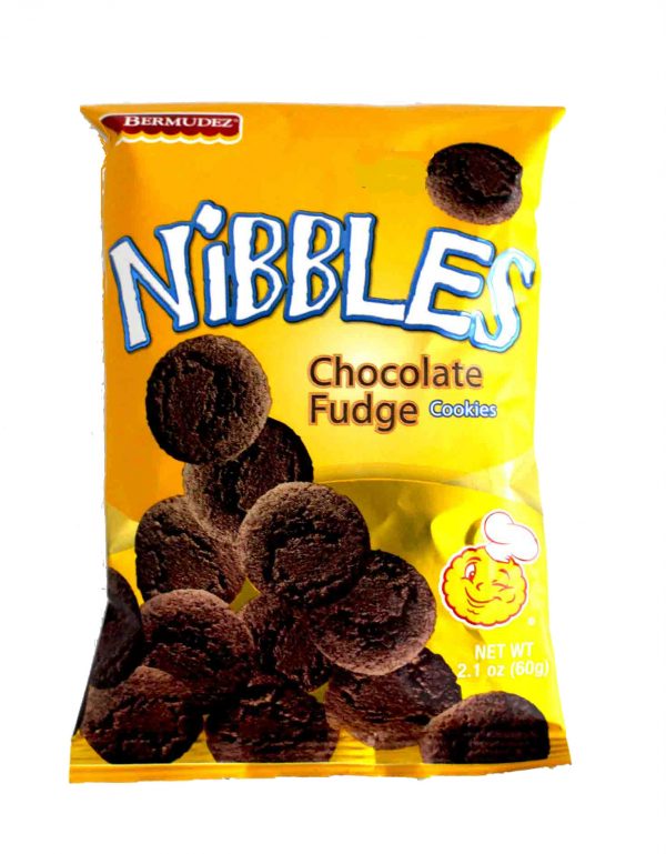 Bermudez Nibbles Cookies Chocolate Fudge