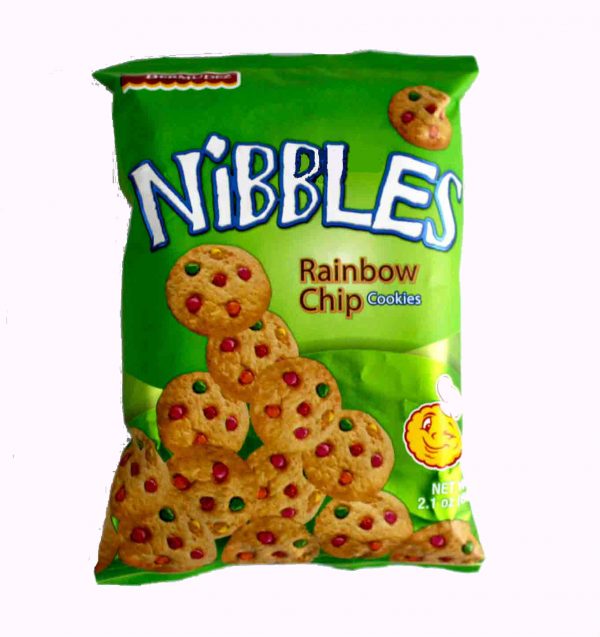 Bermudez Nibbles Cookies Rainbow Chip