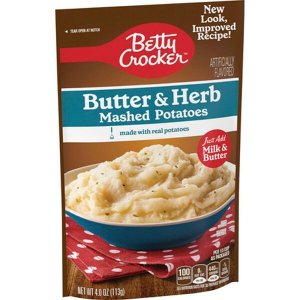 Betty Crocker Butter amp Herb Mash Potato 113g