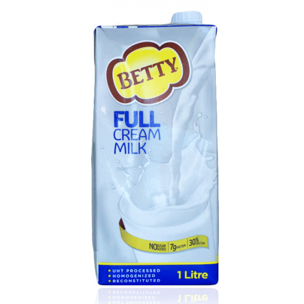 Betty Full Cream Milk 1l