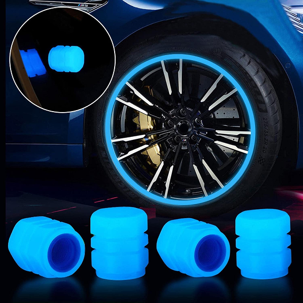 Universal Glowing Tire Valve Stem Caps Cover for Car, Truck, SUV,  Motorcycles and Bike for sale in Jamaica