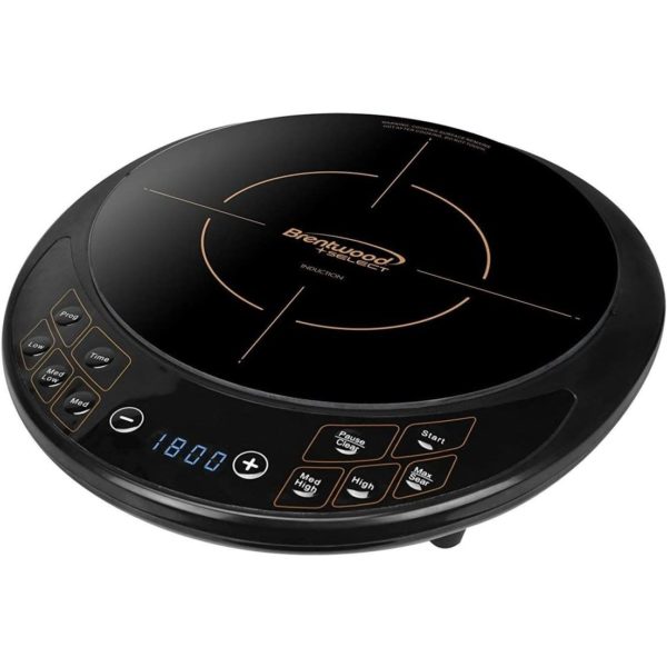 Brentwood Select TS 391 Single Electric Induction Cooktop Black Smallim