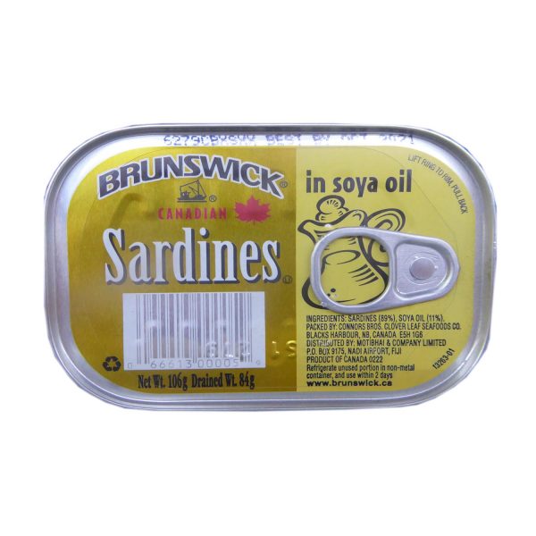 Brunswick Sardines soya oil