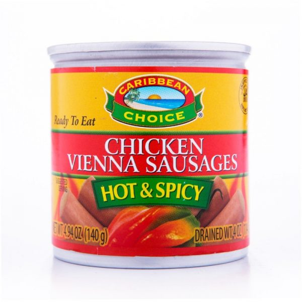 Caribbean Choice Chicken Vienna Sausages Hot Spicy 1