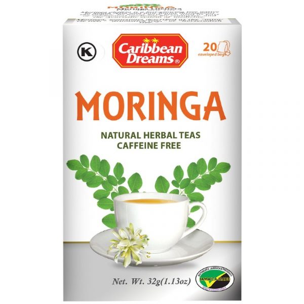 Caribbean Dreams Caffeine Free Herbal Tea Moringa 1
