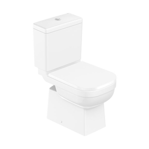 Celite Elite White Bathroom Toilet with Seat Cover