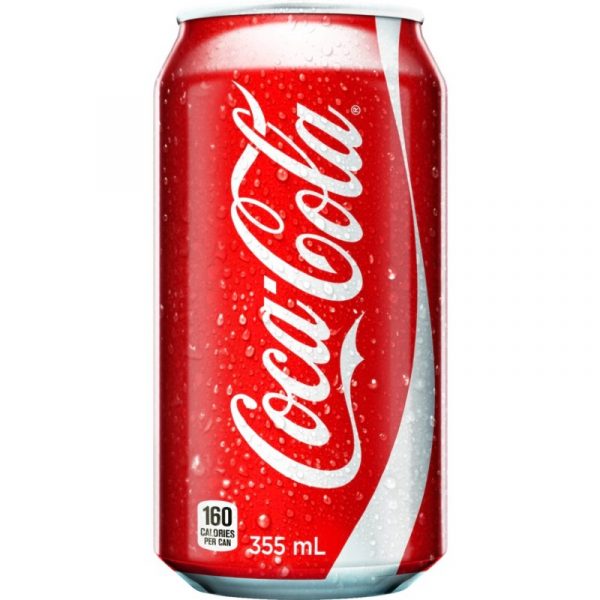 Coca Cola Carbonated Beverage 355ml Can 1