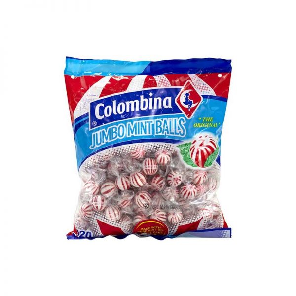 Colombia Jumbo Mint Balls 120 Counts