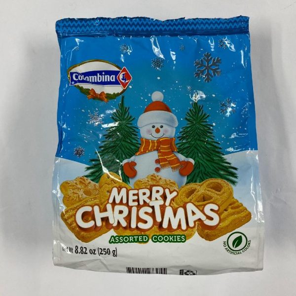 Colombina Merry Christmas Assorted Cookies 250g