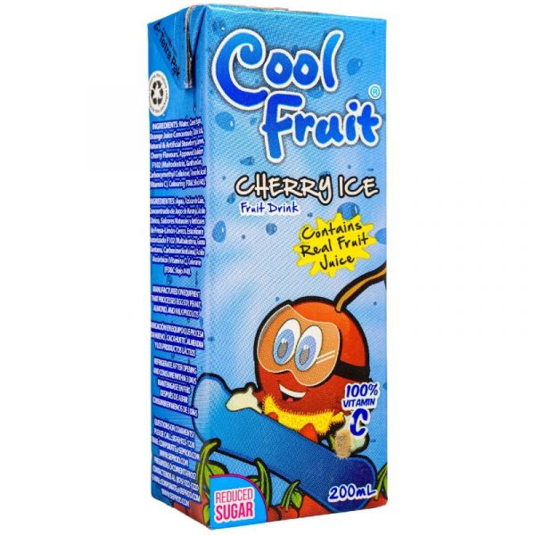 Cool Fruits Fruit Drink 200 mL Cherry Ice