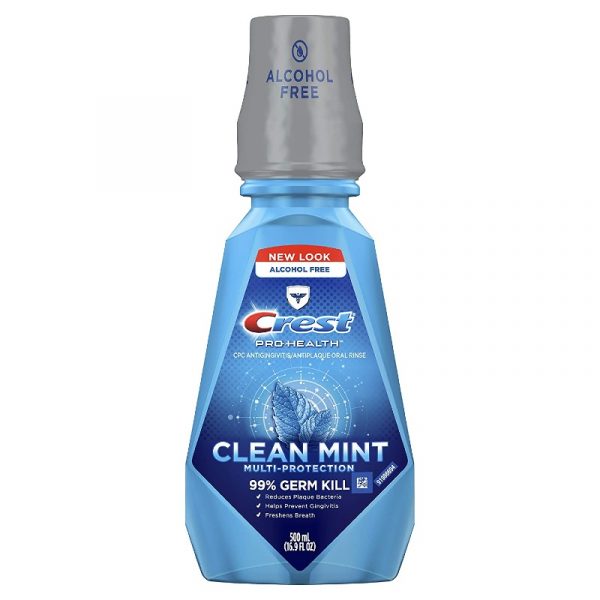 Crest ProHealth Clean Mint Multi Protection Oral Rinse Mouth Wash 1