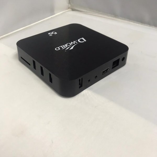 D. World HD 8K HDR Android TV Box 5G DW6601 Ports