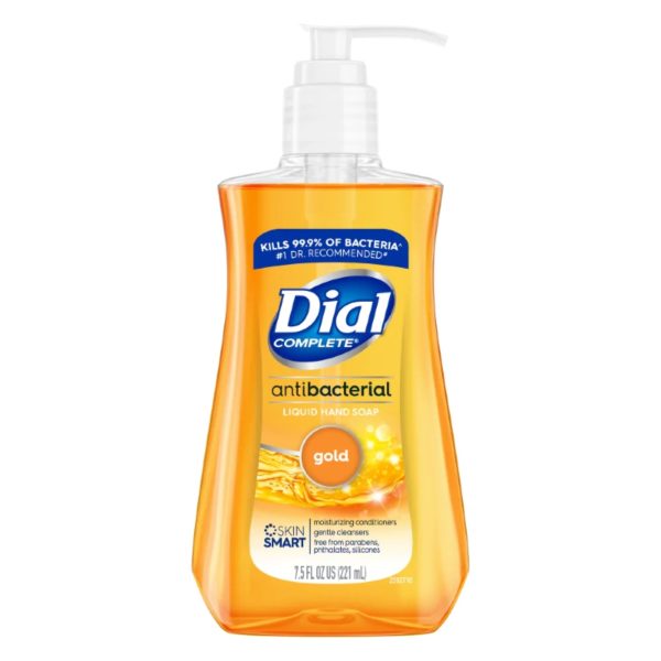 Dial Complete Liquid Antibacterial Hand Soap 7.5 Fl. Oz. Gold