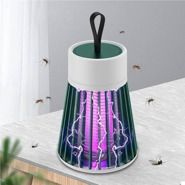 Eco Friendly Electric Shock Mosquito Bug Killer Led UV Light Lamp with Insect Catcher Design for Indoor Outdoor Use YG 002