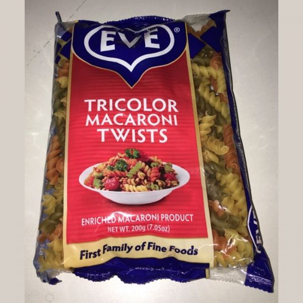 Eve Tricolor Macaroni Twists