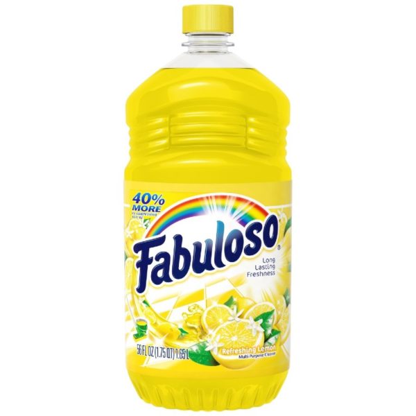 Fabuloso Multi Purpose Cleaner Refreshing Lemon 1.65L 1