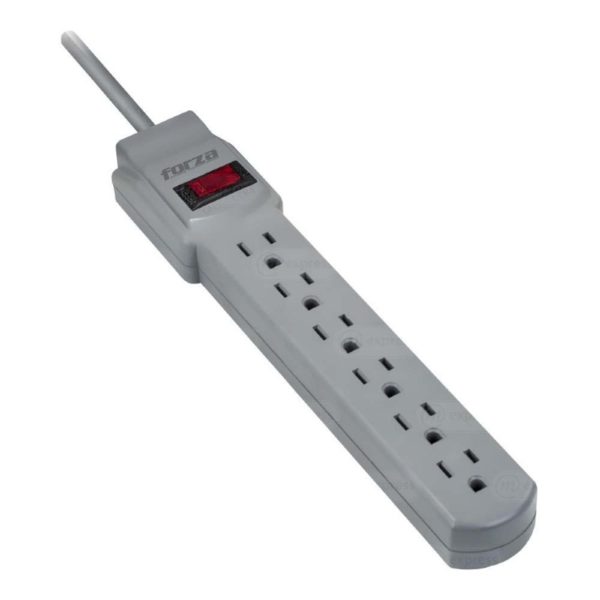 Forza Power Technologies Surge Protector Built in Circuit Breaker FSP 601UL 1