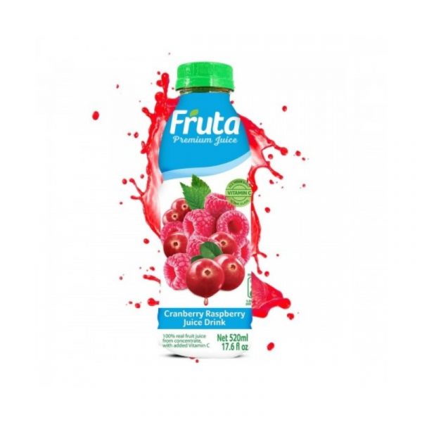 Fruta Premium Juice cranberry raspberry