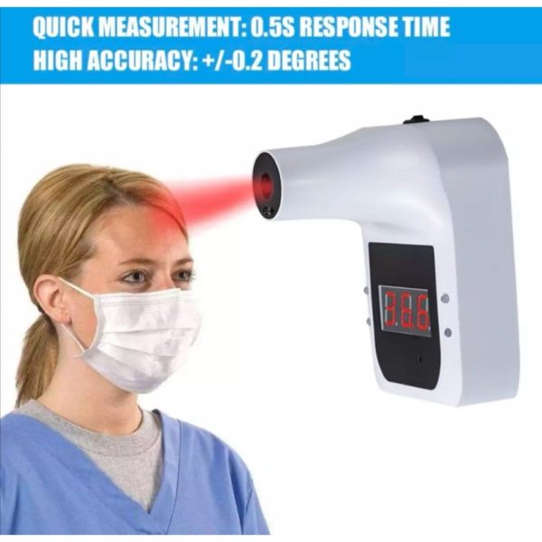 GP 100 Wall mounted Non contact Infrared Thermometer 2