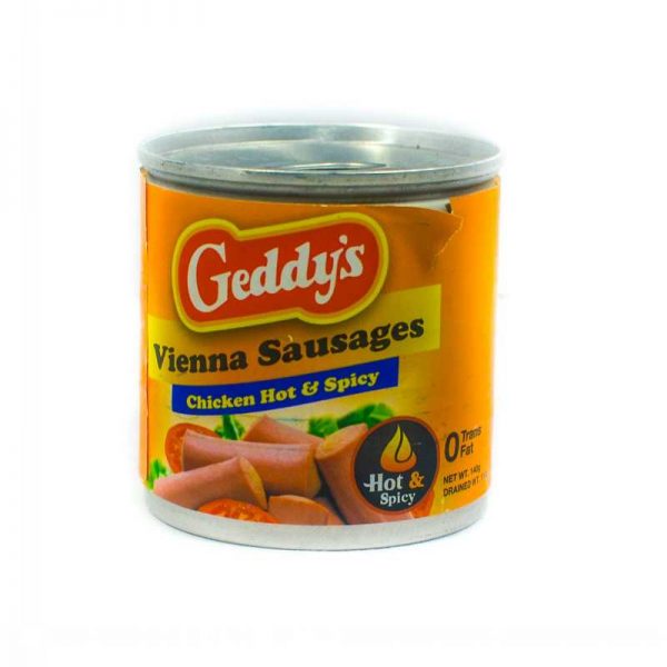 Geddys Vienna Sausage hot spicy