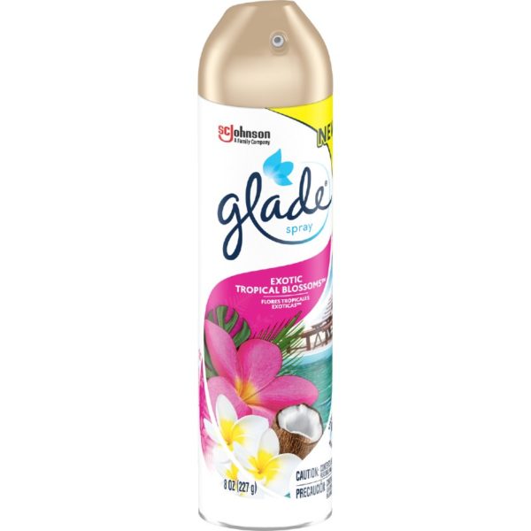 Glade Air Freshener Room Spray 8 oz Exotic Tropical Blossom 1