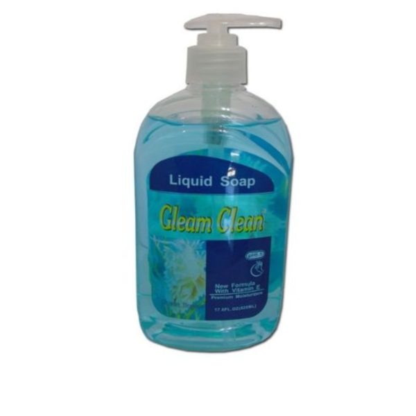Gleam Clean Liquid hand Soap Ocean Breeze 520ml