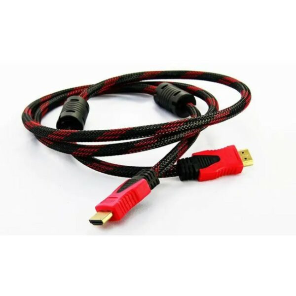 Gold Plated Nylon Braided 1.5 M Male to Male HDMI Cable 1