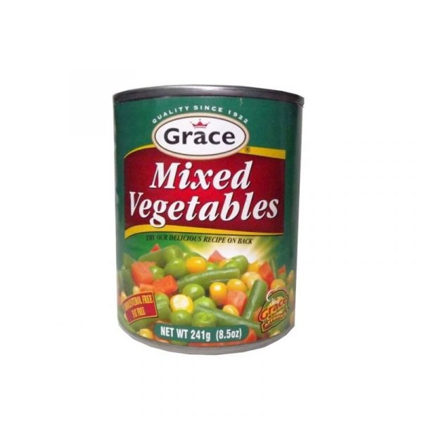 Grace Mixed Vegetables 241g 1