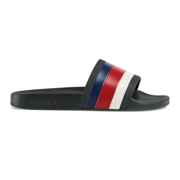 Gucci Pool Pursuit Slides BLUE AND WHITE 1