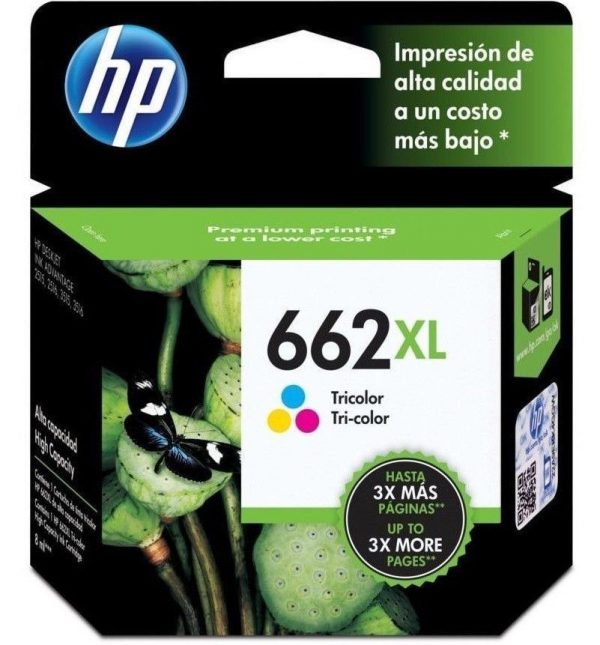 HP 662 Colour Original Ink Advantage Cartridge InkJet