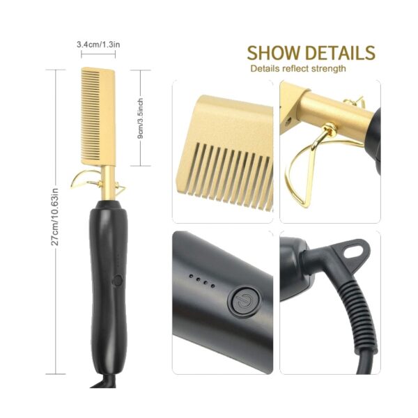 Hair Press Comb Set 1