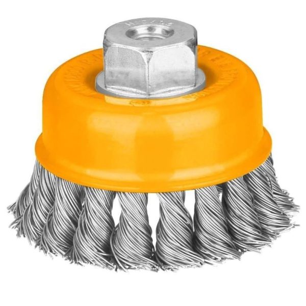 INGCO 4 Wire Cup Brush UWB21001