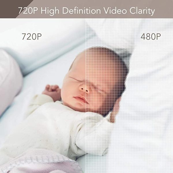 Infant Optics DXR 8 PRO Baby Monitor 720P HD White