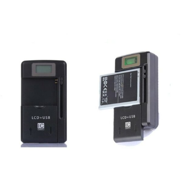 Intelligent Battery Charger with USB Port for Mobile Cell Battery 2